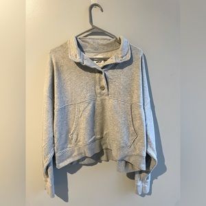 Aerie 3/4 sweatshirt
